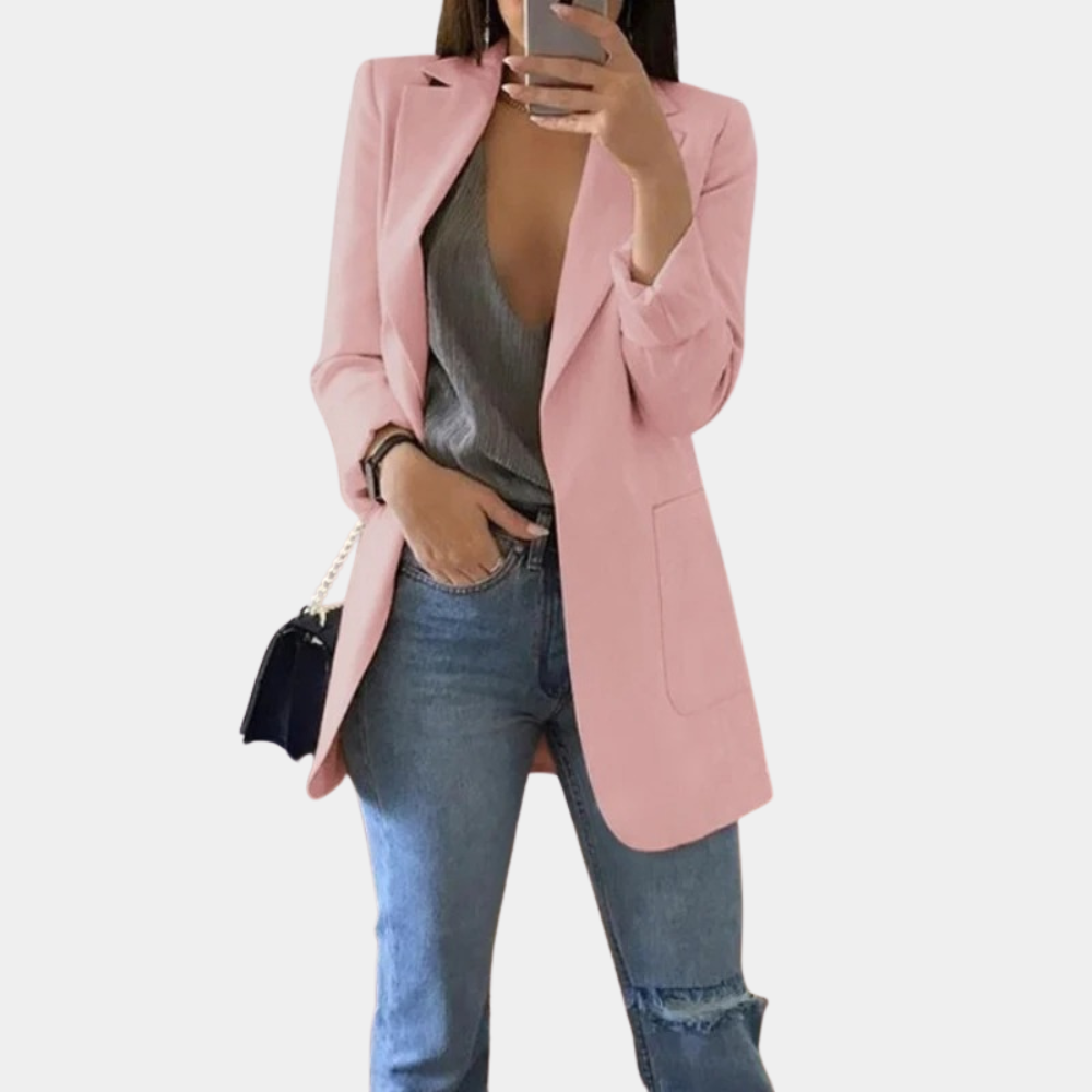 Emily | Mujer Blazer Largo Versátil