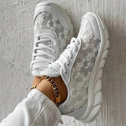 Charlotte | Mujer Zapatillas con Estampado Floral y Plantilla Acolchada