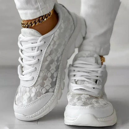 Charlotte | Mujer Zapatillas con Estampado Floral y Plantilla Acolchada