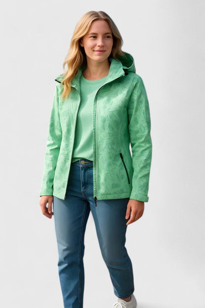 Rina | Mujer Chaqueta con Capucha Ajustable