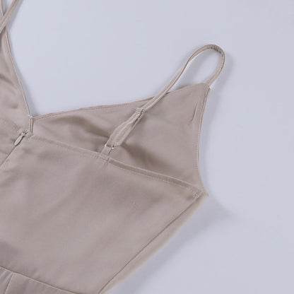 Trientje | Mujer Vestido Sin Tirantes con Escote de Corazón