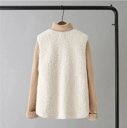 Fabienne | Mujer Chaleco con Botones y Bolsillos para Capas