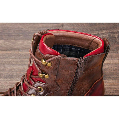 Aaron | Hombre Botas Oxford con Plantilla Acolchada