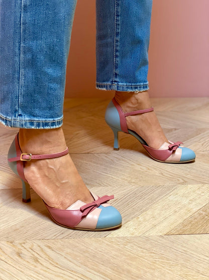 Adria | Mujer Zapatos de Tacón Elegantes con Plantilla Anatómica