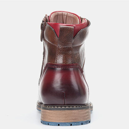Aaron | Hombre Botas Oxford con Plantilla Acolchada