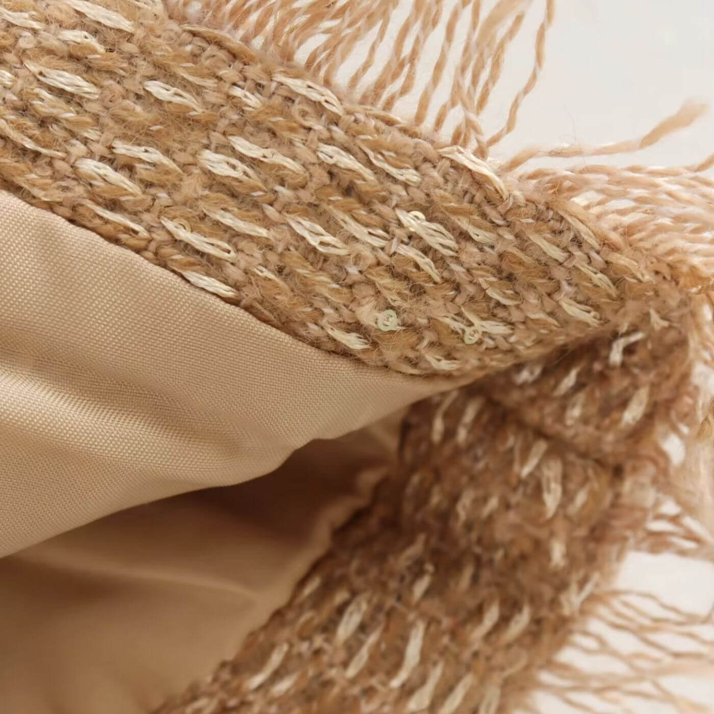 Ciska | Mujer Chaqueta de Tweed con Botones Dorados