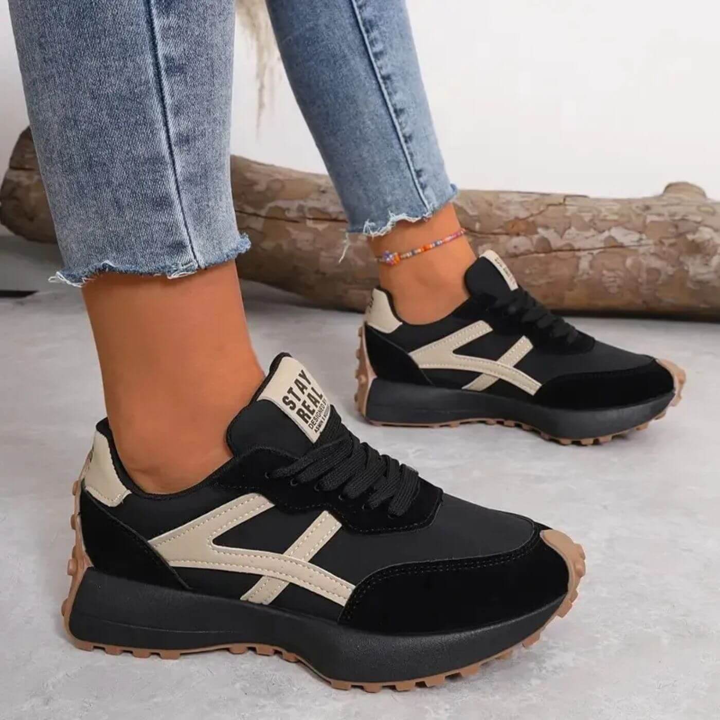 Negro/Beige / 41