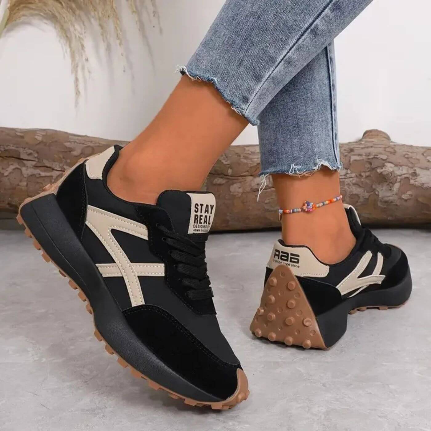 Maud | Mujer Zapatillas con Suela Acolchada