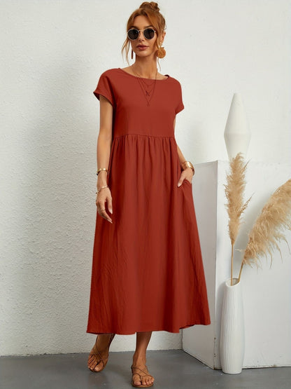 Wietske | Mujer Vestido Primaveral Favorecedor Atemporal