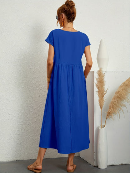 Wietske | Mujer Vestido Primaveral Favorecedor Atemporal