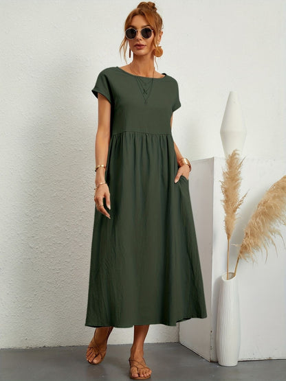 Wietske | Mujer Vestido Primaveral Favorecedor Atemporal