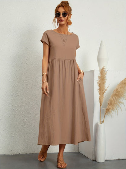 Wietske | Mujer Vestido Primaveral Favorecedor Atemporal