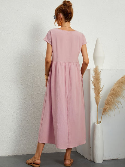 Wietske | Mujer Vestido Primaveral Favorecedor Atemporal