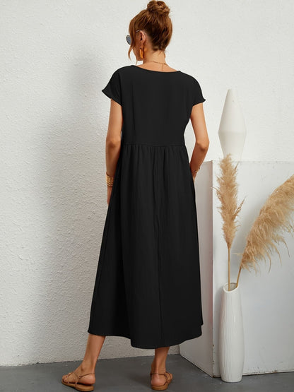 Wietske | Mujer Vestido Primaveral Favorecedor Atemporal