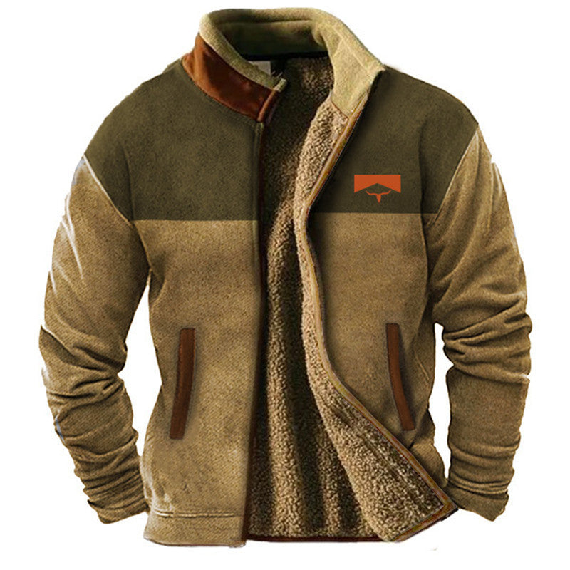 Bergzicht | Hombre Chaqueta de Forro Polar