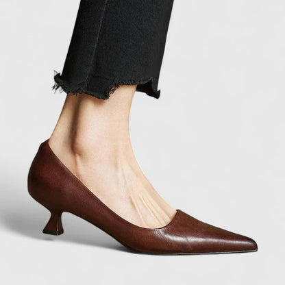 Camille | Mujer Zapatos de Tacón Medio en Punta