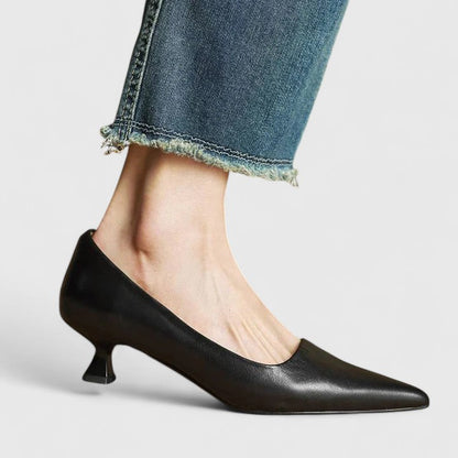 Camille | Mujer Zapatos de Tacón Medio en Punta