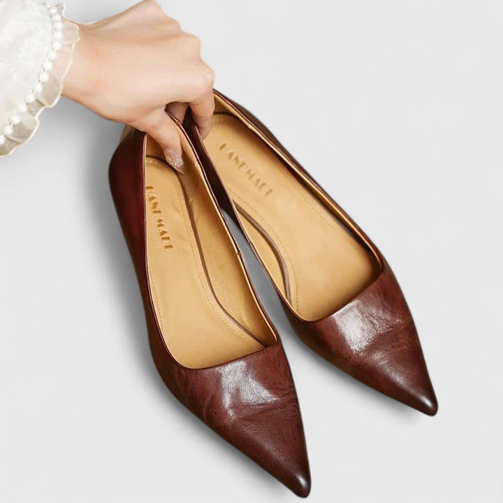 Camille | Mujer Zapatos de Tacón Medio en Punta