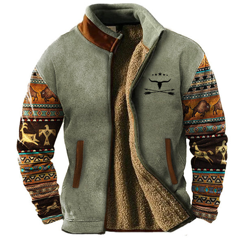 Bergzicht | Hombre Chaqueta de Forro Polar