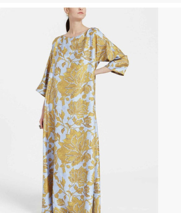 Delilah | Mujer Maxi Vestido Floral Fluido