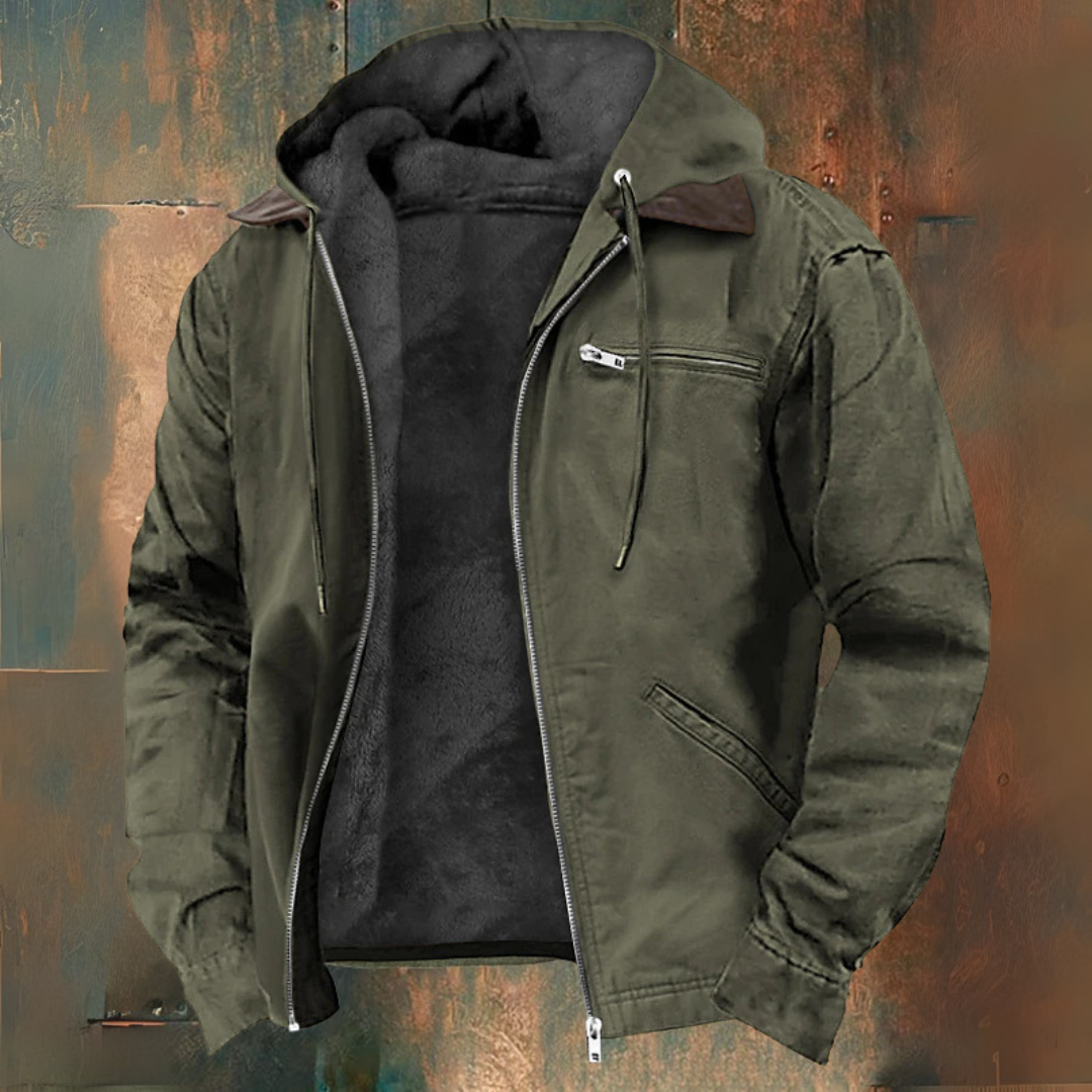 Stormhaven | Hombre Parka Larga Acolchada con Capucha