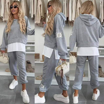 Beatrice | Mujer Conjunto de Jogging con Sudadera con Capucha
