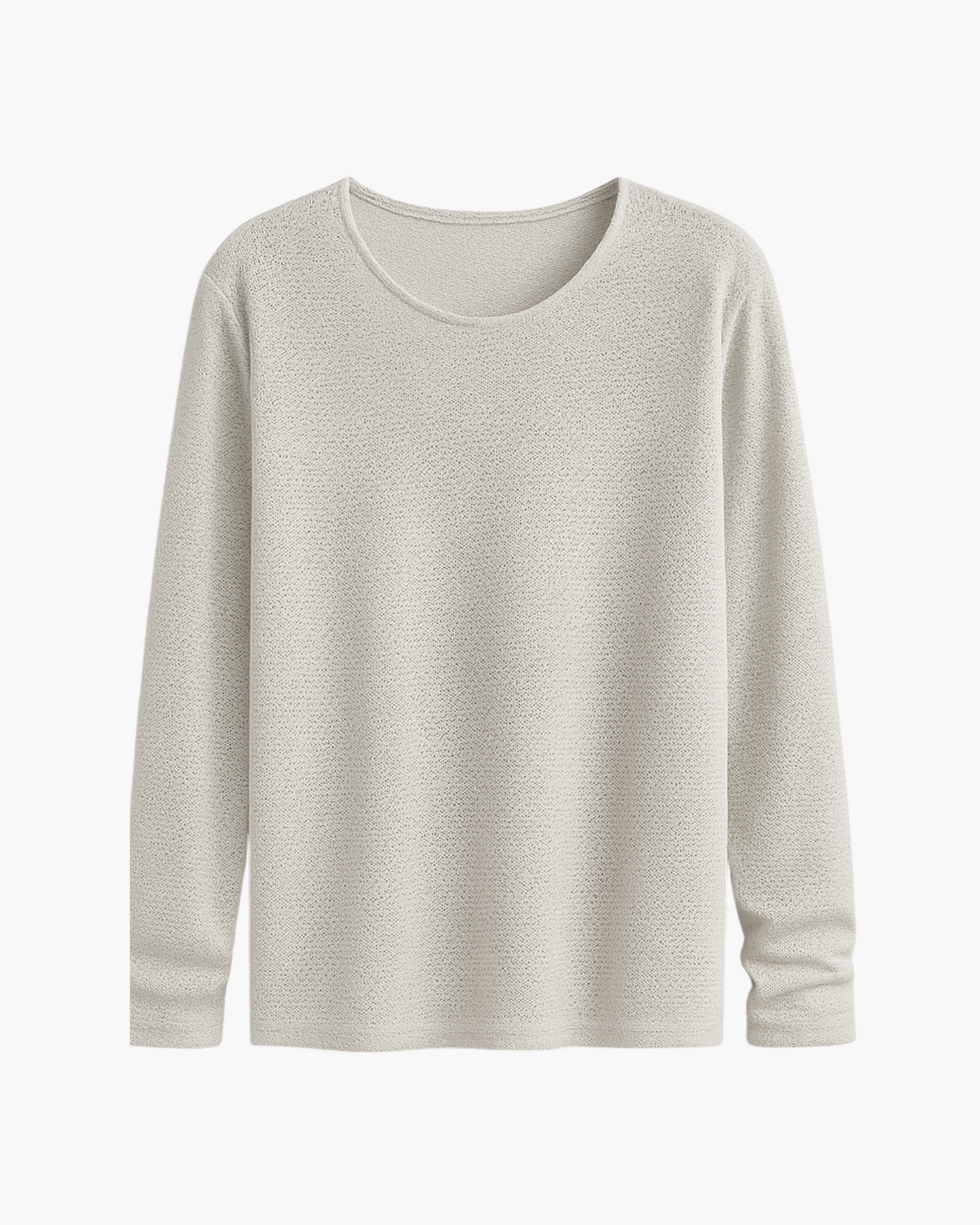 Dani | Mujer Camisa de Punto Fina con Efecto Transparente