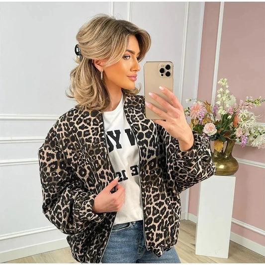Wild Nomad | Mujer Chaqueta Bomber de Otoño Versátil