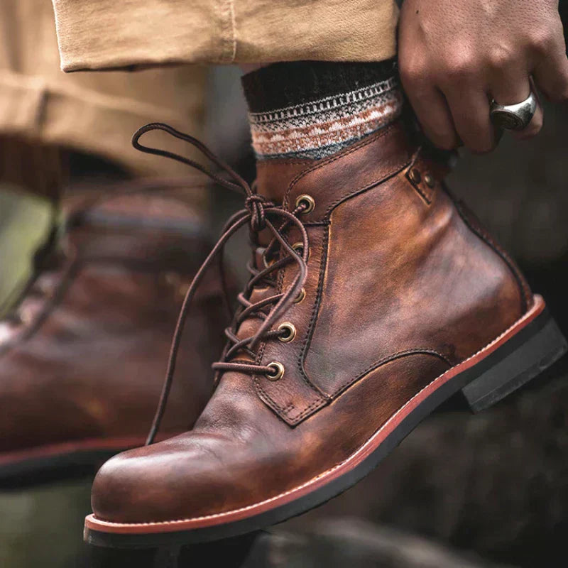 Kelvin | Hombre Botas de Caña Alta con Plantilla Acolchada