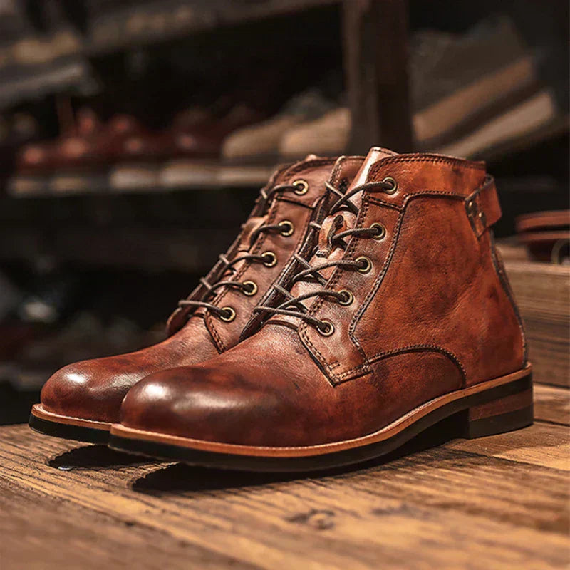 Kelvin | Hombre Botas de Caña Alta con Plantilla Acolchada