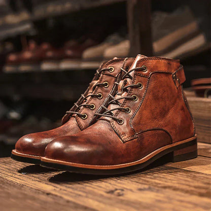 Kelvin | Hombre Botas de Caña Alta con Plantilla Acolchada