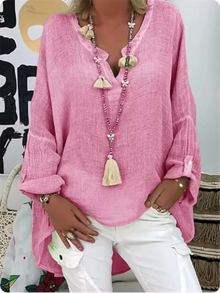 Criza | Mujer Blusa Oversize Fluida Multiusos