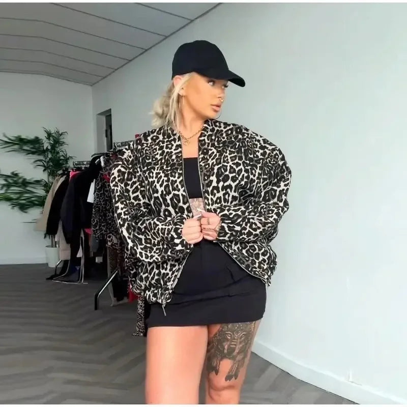 Wild Nomad | Mujer Chaqueta Bomber de Otoño Versátil