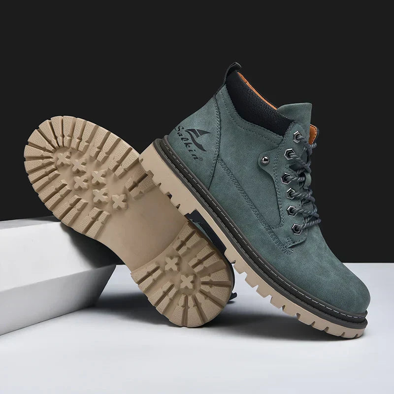 Matteo | Hombre Zapatos Robustos con Cordones