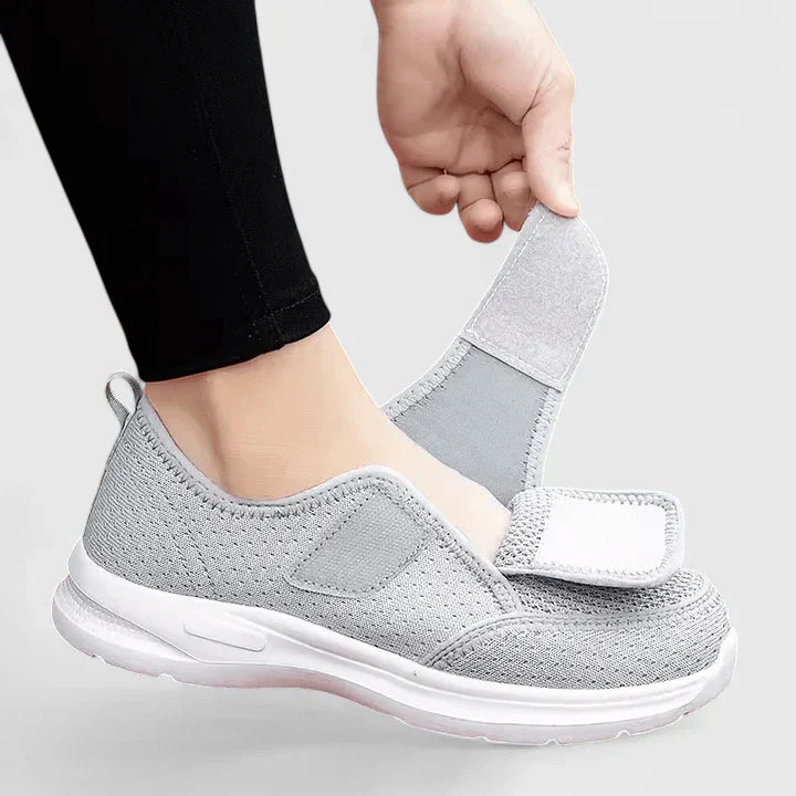 Eliana | Mujer Zapatillas con Cierre de Velcro