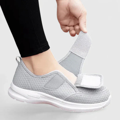 Eliana | Mujer Zapatillas con Cierre de Velcro