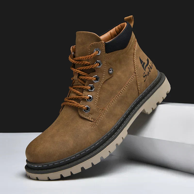 Matteo | Hombre Zapatos Robustos con Cordones