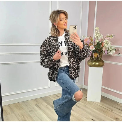 Wild Nomad | Mujer Chaqueta Bomber de Otoño Versátil