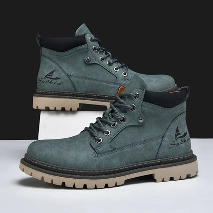 Matteo | Hombre Zapatos Robustos con Cordones