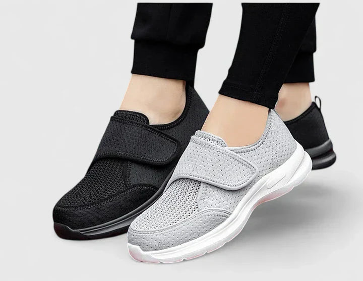 Eliana | Mujer Zapatillas con Cierre de Velcro