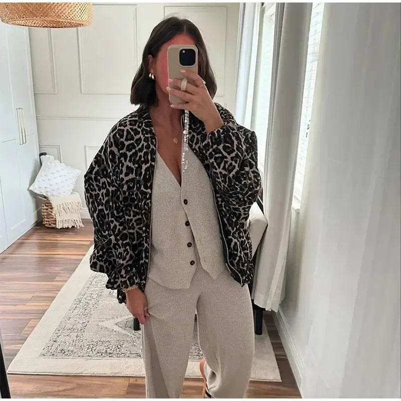 Wild Nomad | Mujer Chaqueta Bomber de Otoño Versátil
