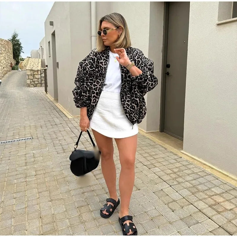 Wild Nomad | Mujer Chaqueta Bomber de Otoño Versátil