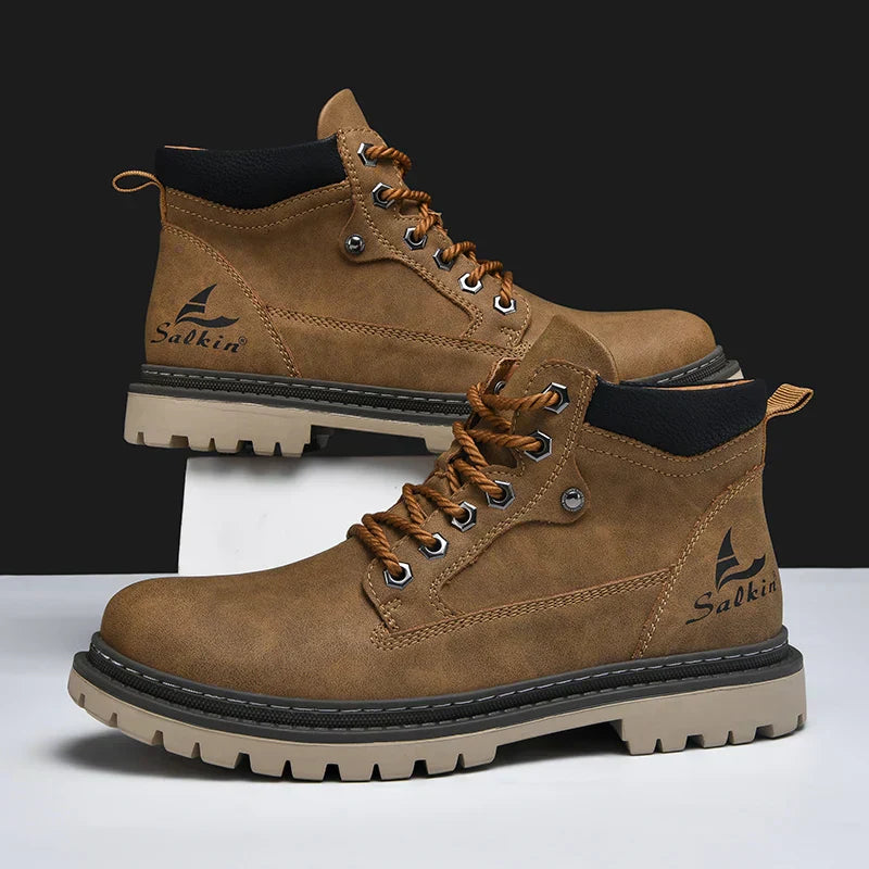 Matteo | Hombre Zapatos Robustos con Cordones