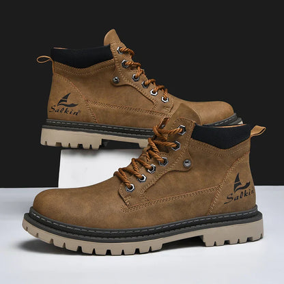 Matteo | Hombre Zapatos Robustos con Cordones