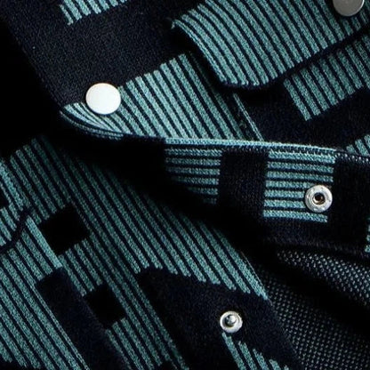 Remco | Hombre Chaleco de Punto Vintage con Botones