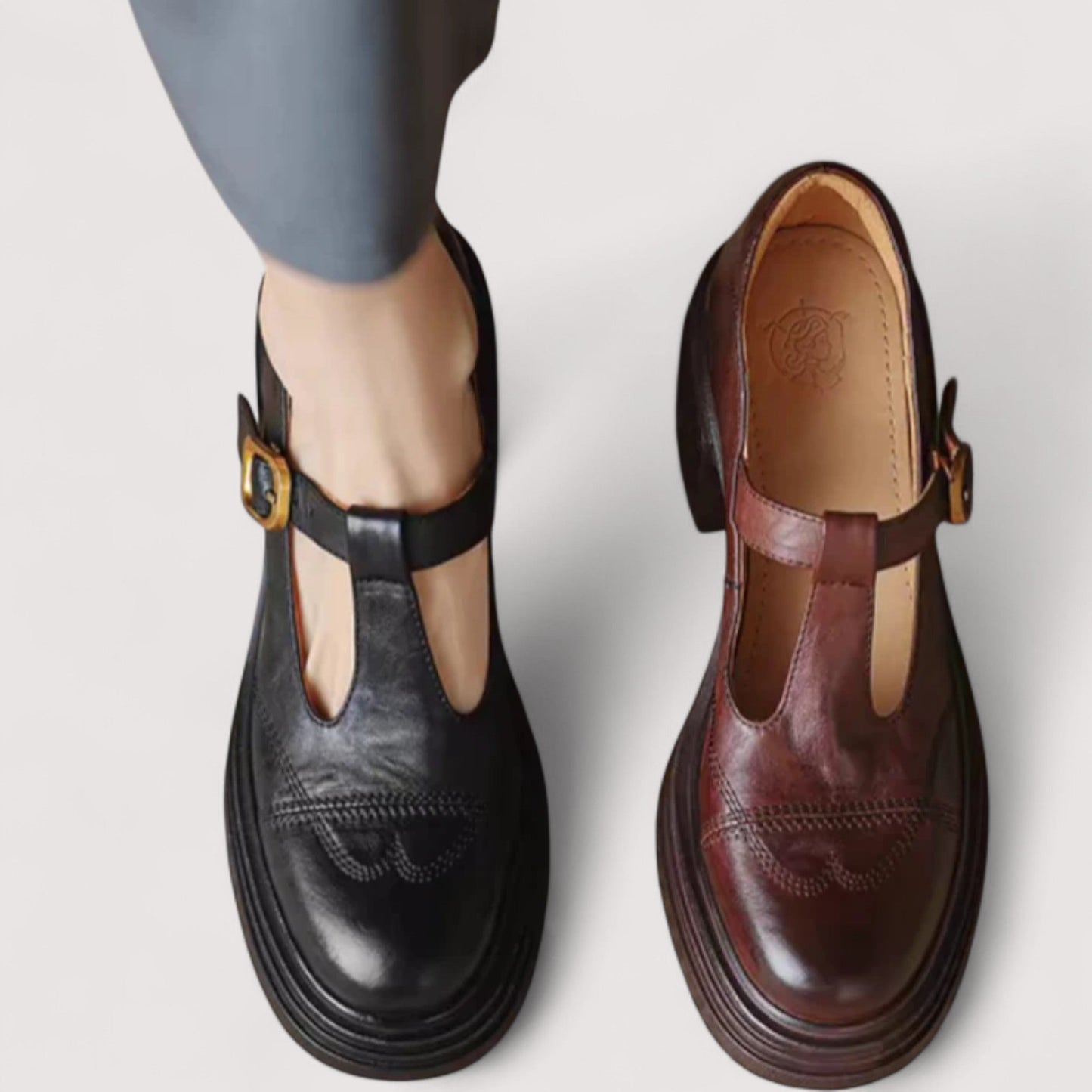 Vera | Mujer Mocasines con Estampado Elegante