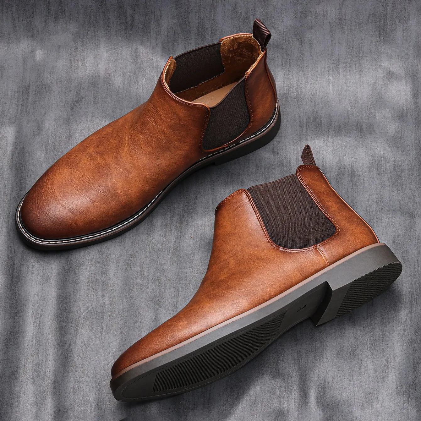 Sanford | Hombre Botas Chelsea con Plantilla Acolchada