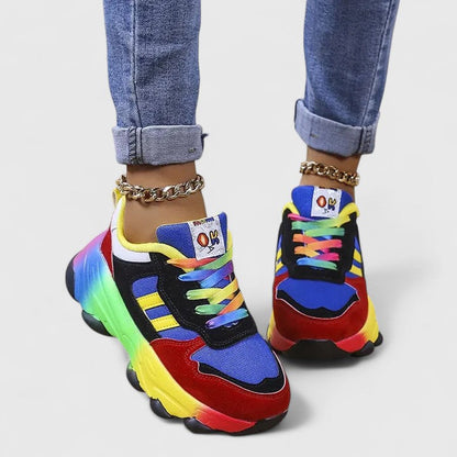 Lalaine | Mujer Zapatillas Chunky con Suela Gruesa Amortiguada