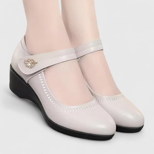 Cielo | Mujer Botines Patchwork con Plataforma y Cremallera