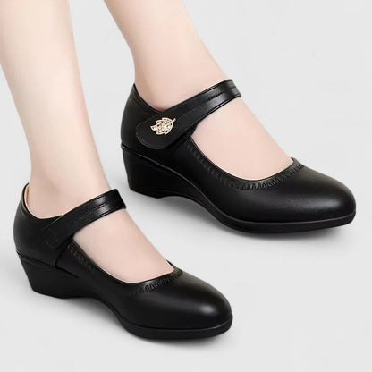 Cielo | Mujer Botines Patchwork con Plataforma y Cremallera